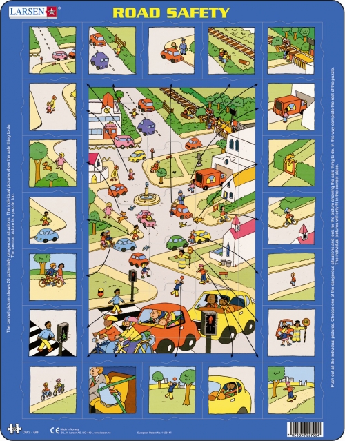 Education Essentials - Larsen Road Safety Maxi Puzzle