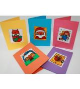 SmartCraft Glass Painted Christmas Cards