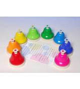 Rainbow Desk Bells - Set of 8