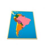 South America Puzzle Map 