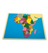 Africa Puzzle Map 