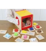 Touch and Guess puzzle box 